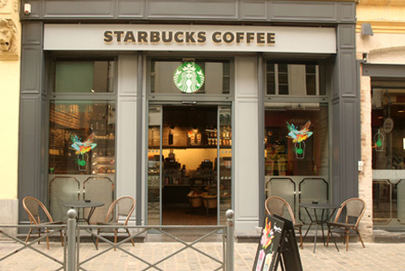 Starbucks Coffee s'installe à Lille