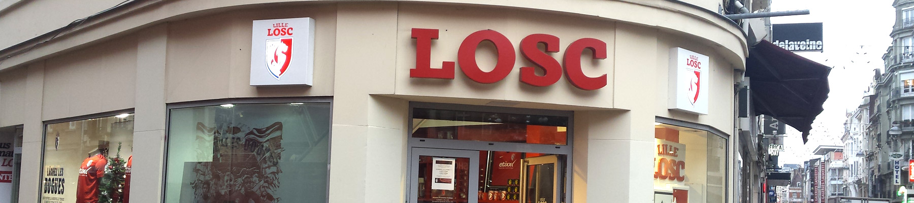 Boutique LOSC Lille Centre