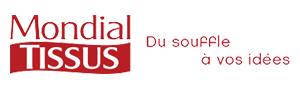 logo de l'enseigne Mondial tissus