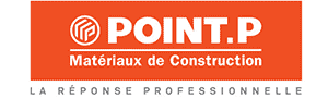 logo de l'enseigne POINT P Travaux Publics